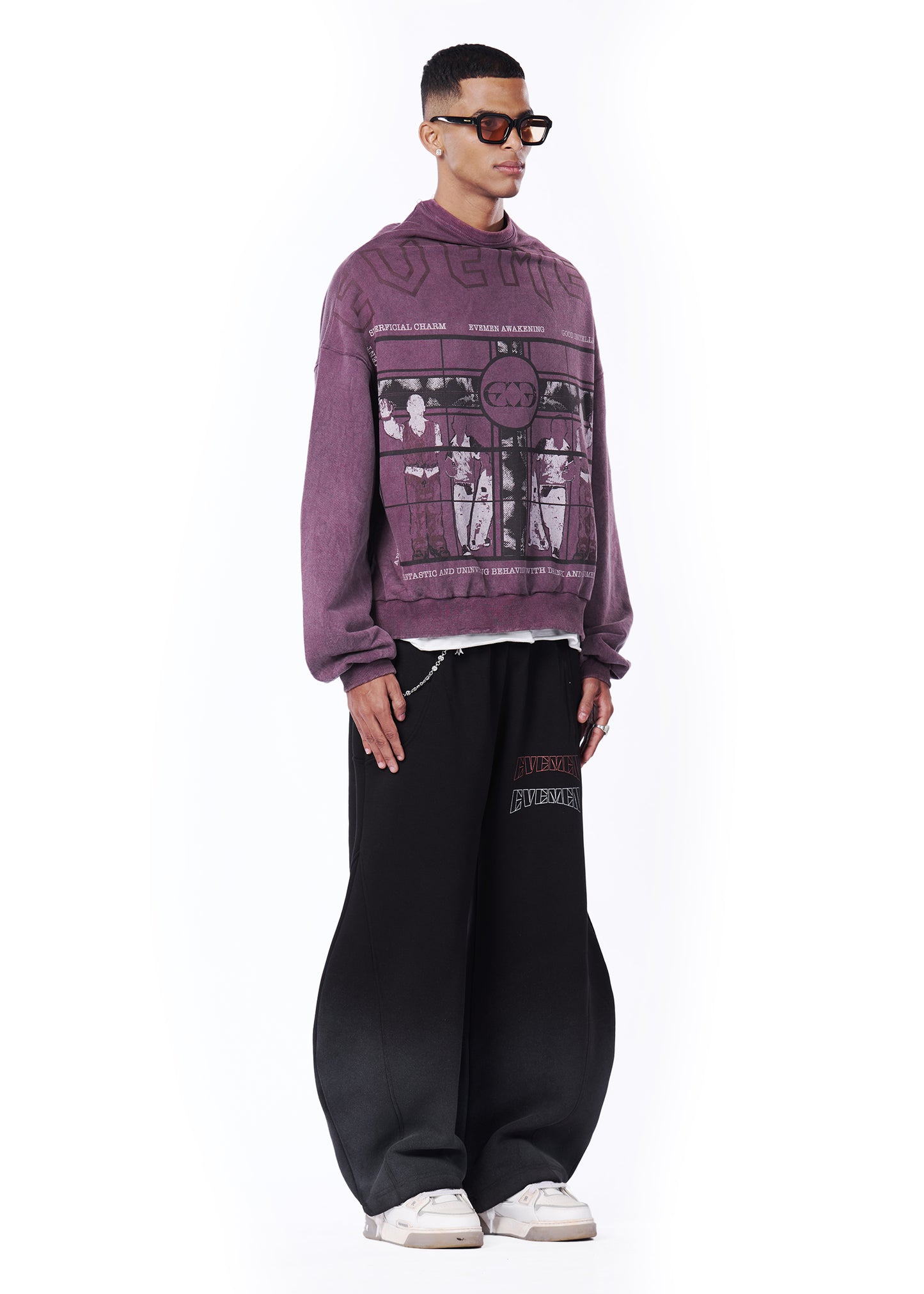 bully cowl sweatshirt