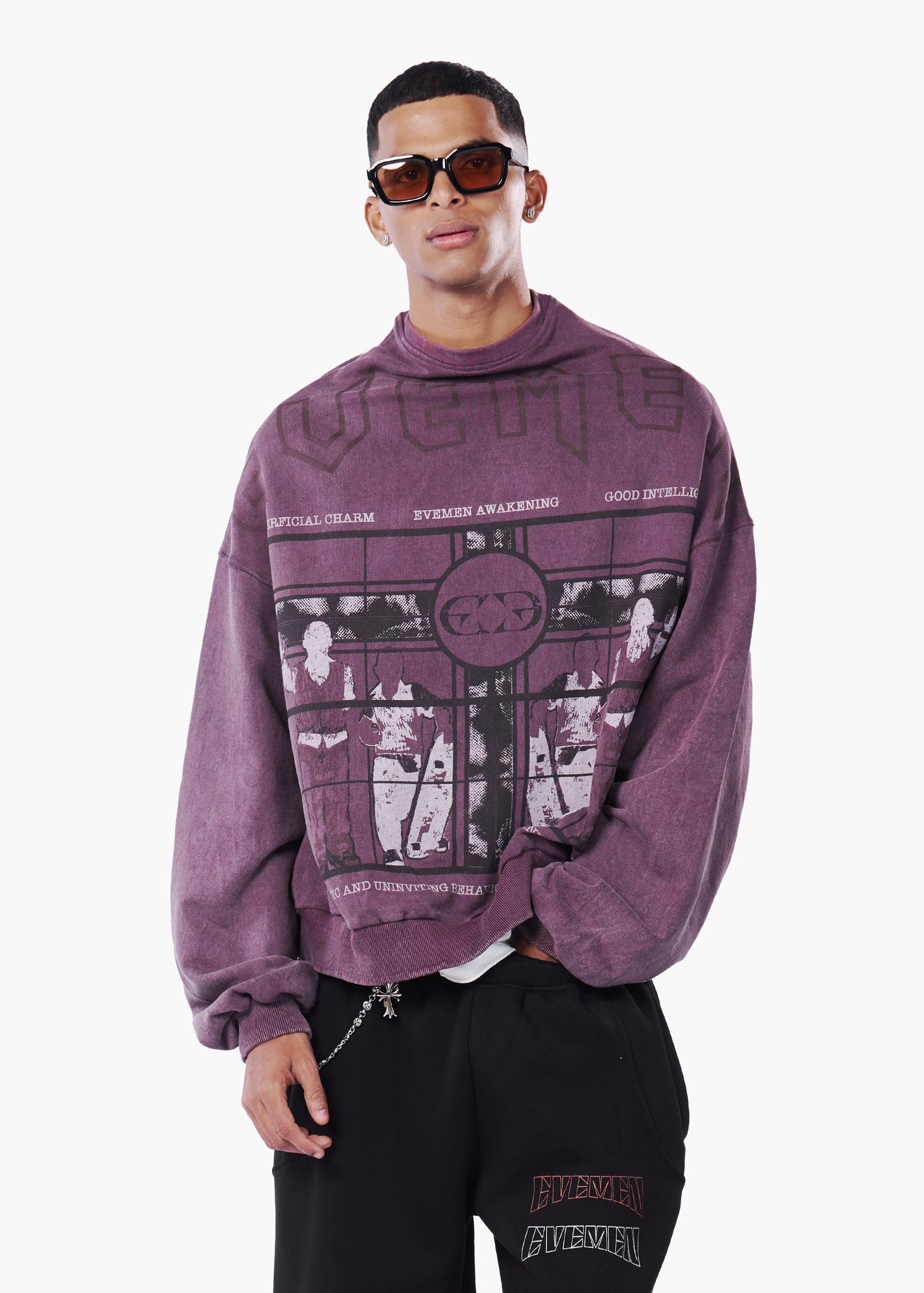 bully cowl sweatshirt