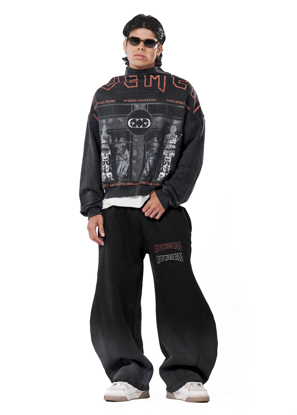 BULLY COWL SWEATSHIRT - VINTAGE WASHED