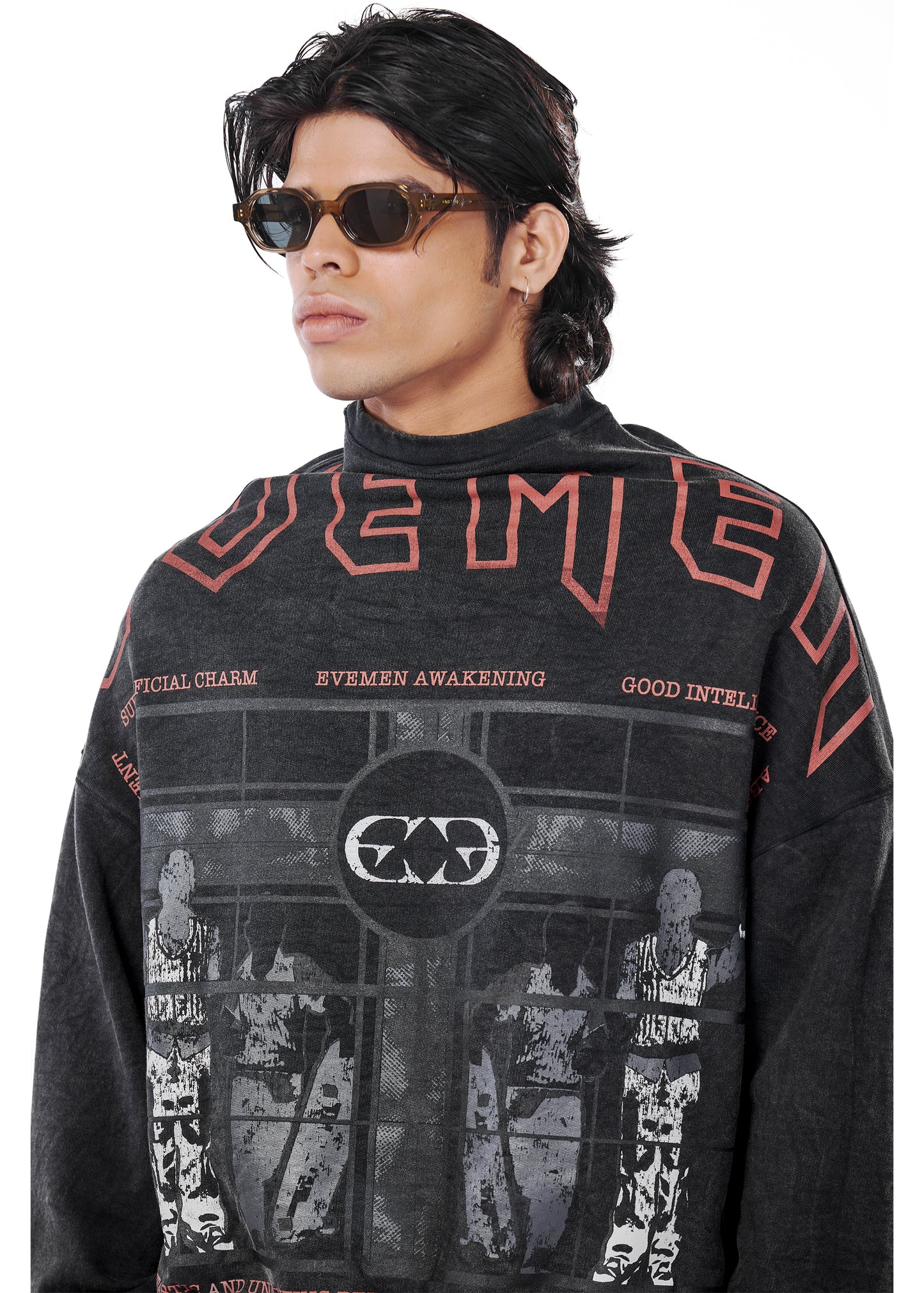 bully cowl sweatshirt