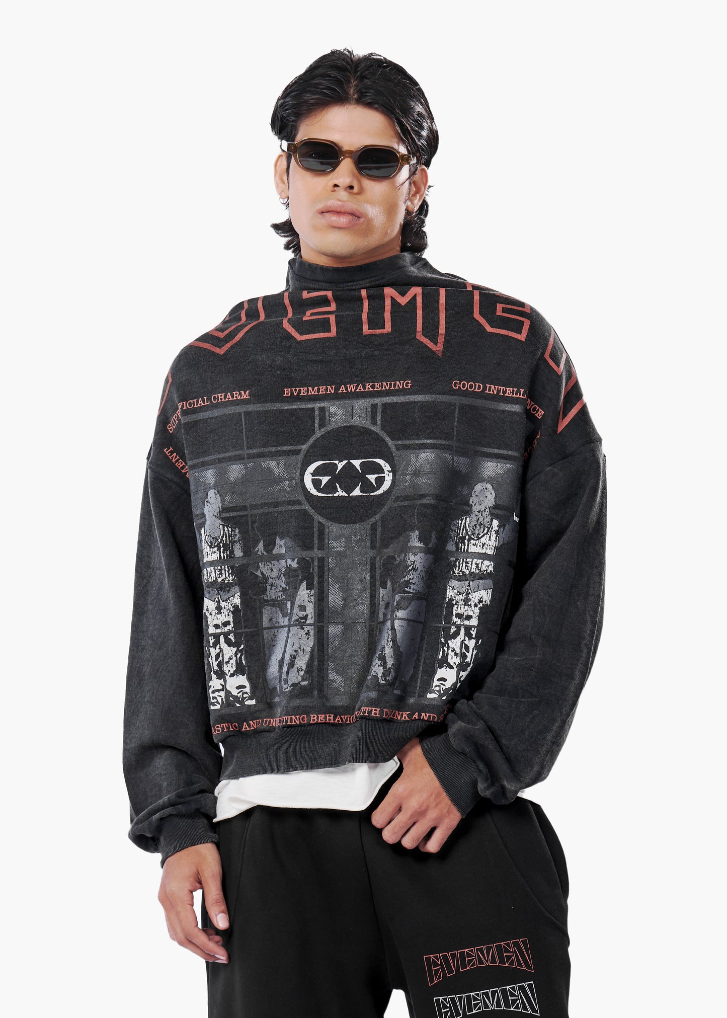 bully cowl sweatshirt