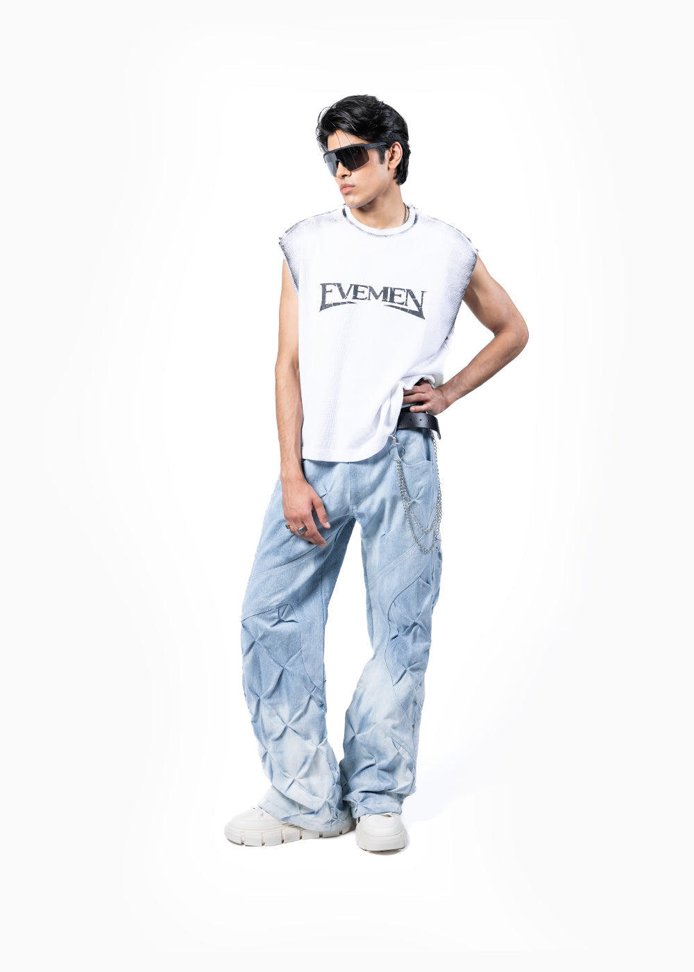 DIAMOND DENIM - WASHED BLU