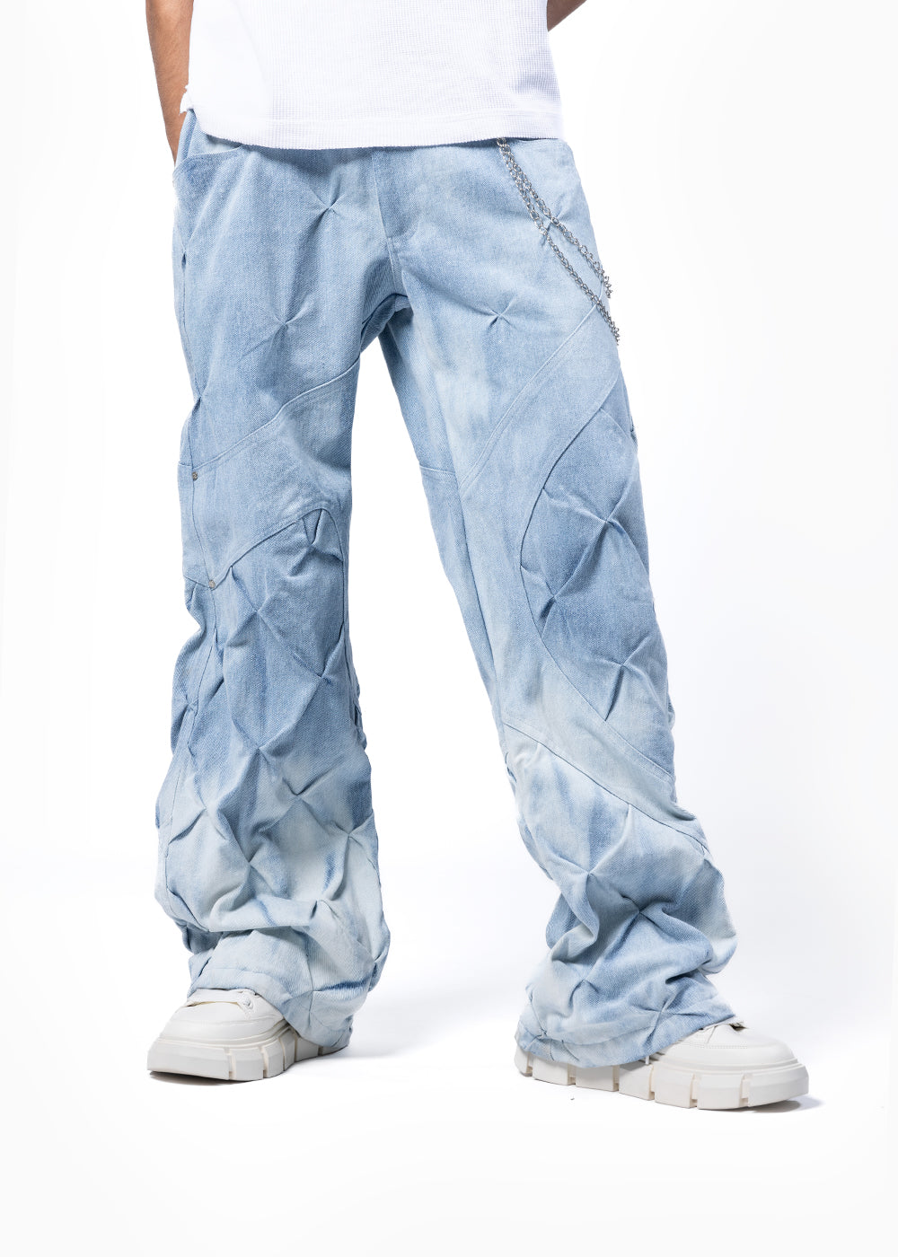 DIAMOND DENIM - WASHED BLU