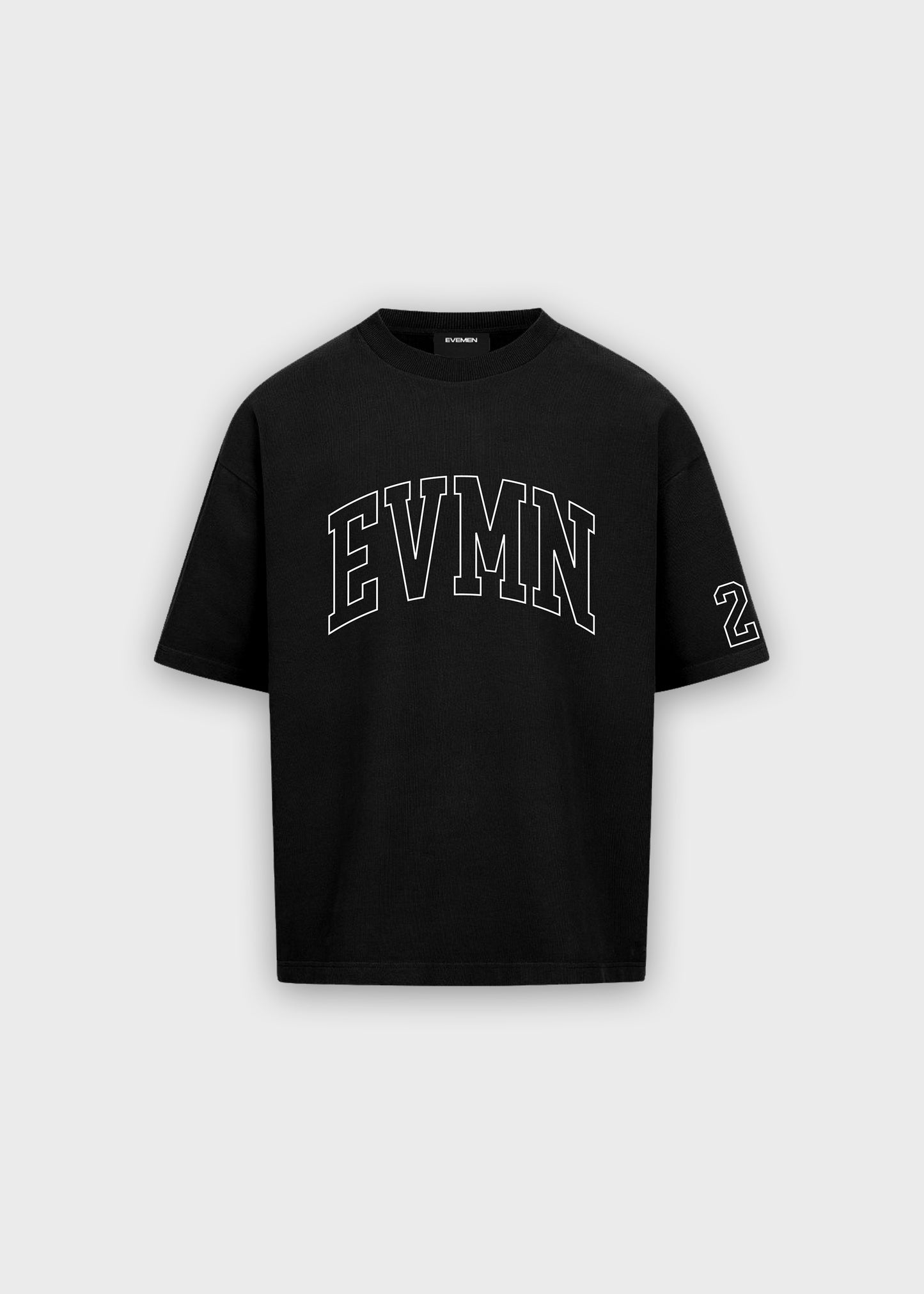 VARSITY T-SHIRT - BLACK