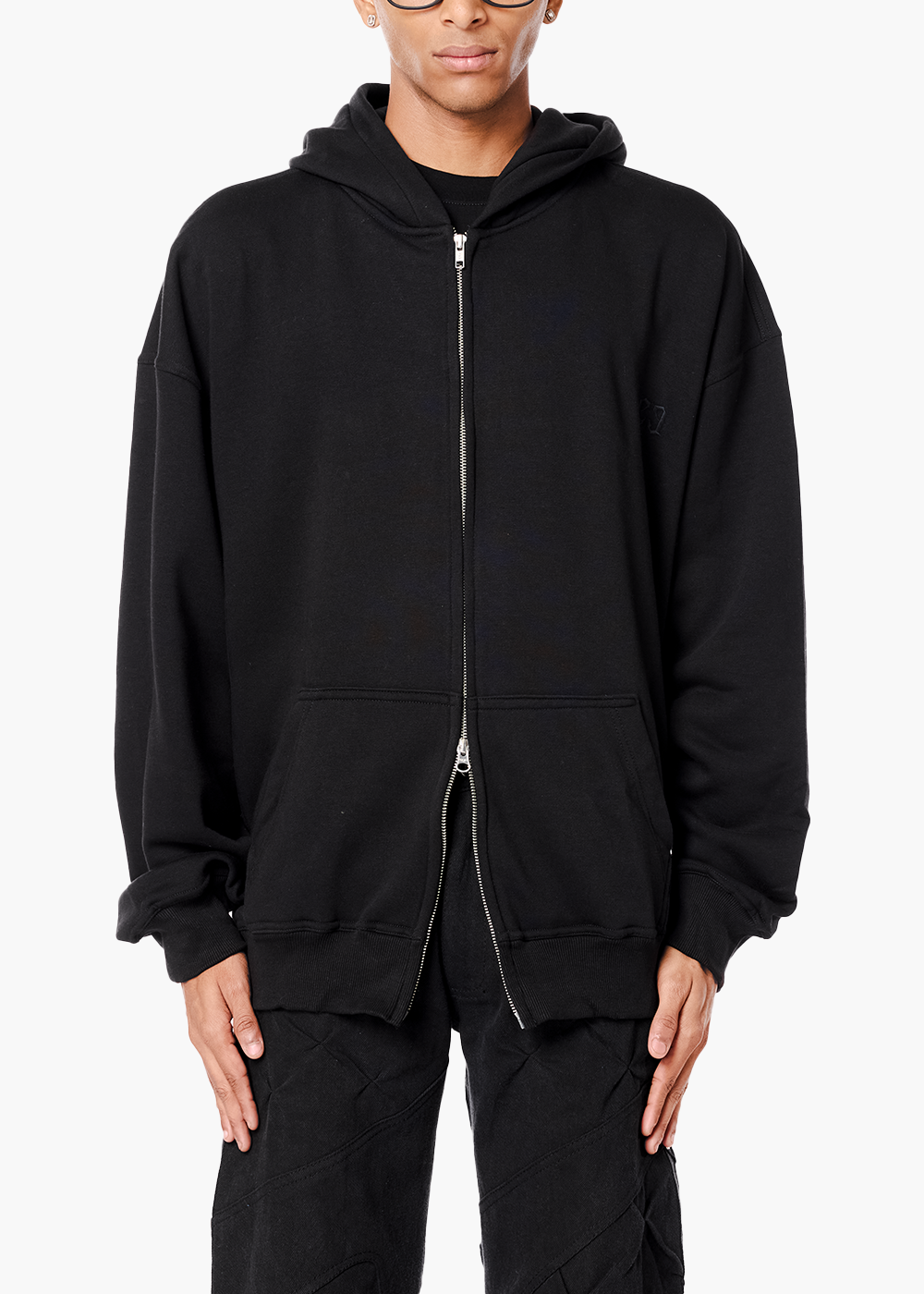 VITAL ZIP UP JACKET-BLACK