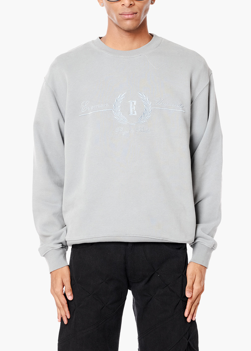 university sweatshirt