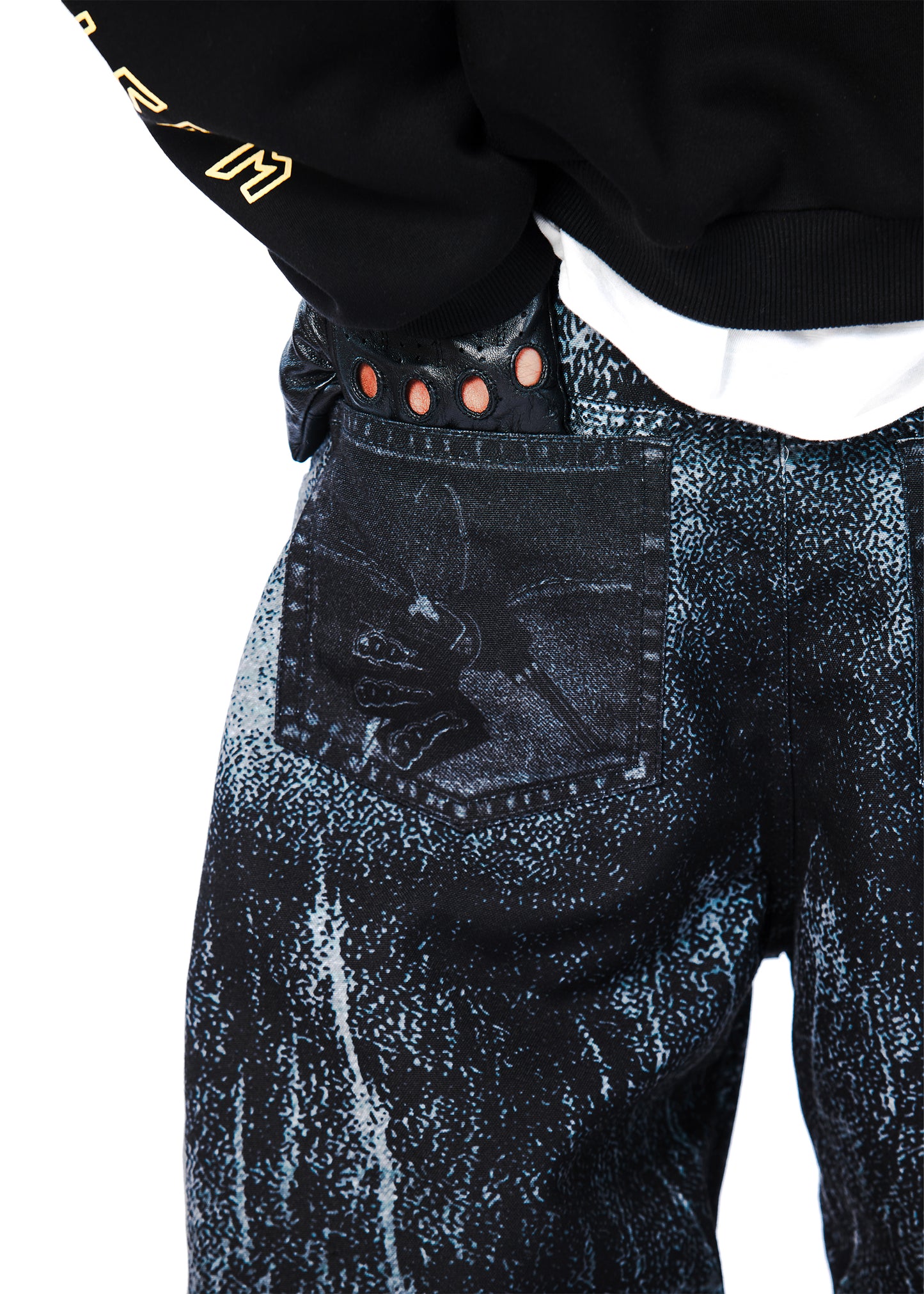 nokia wide pants - dust green