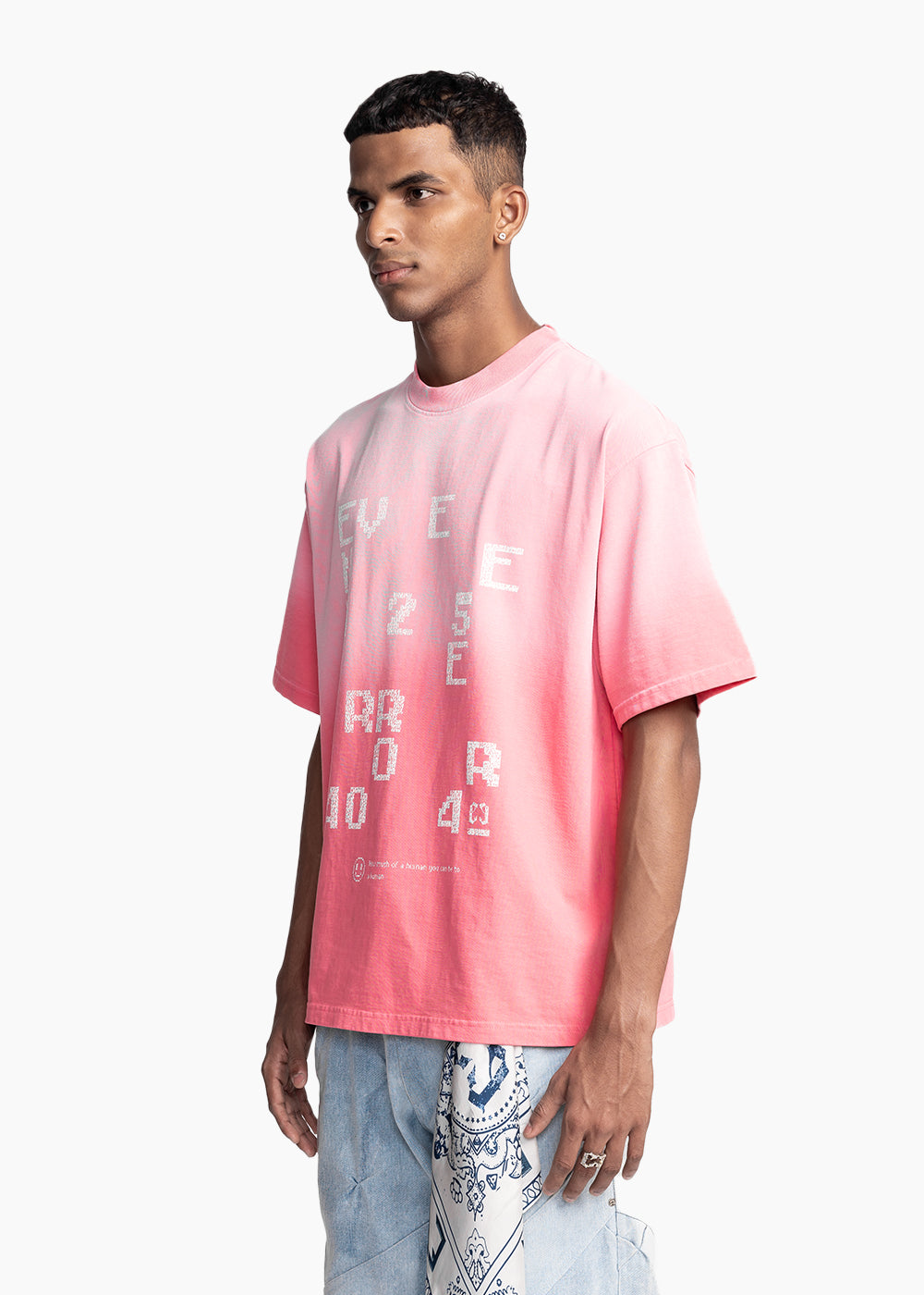 ERROR T-SHIRT - PINK WASHED