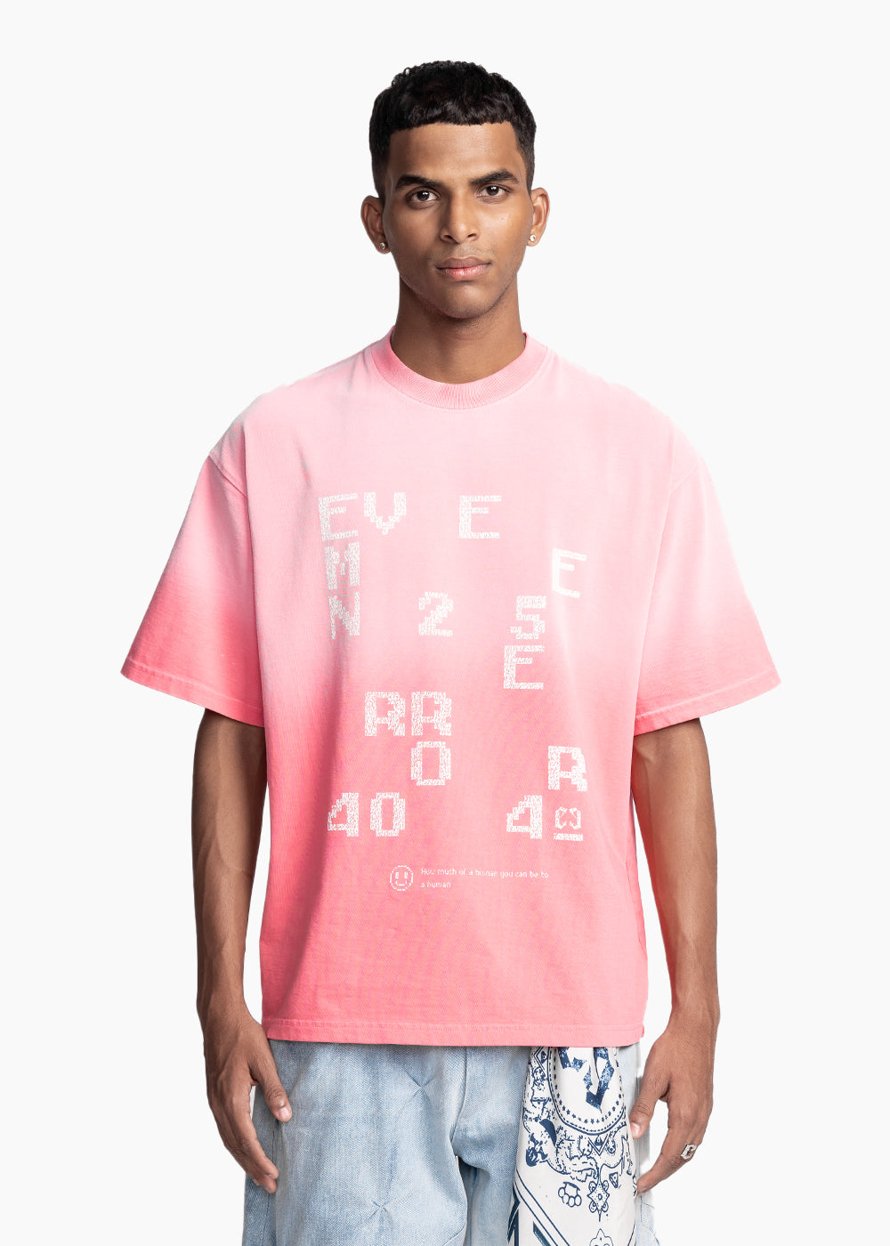 ERROR T-SHIRT - PINK WASHED