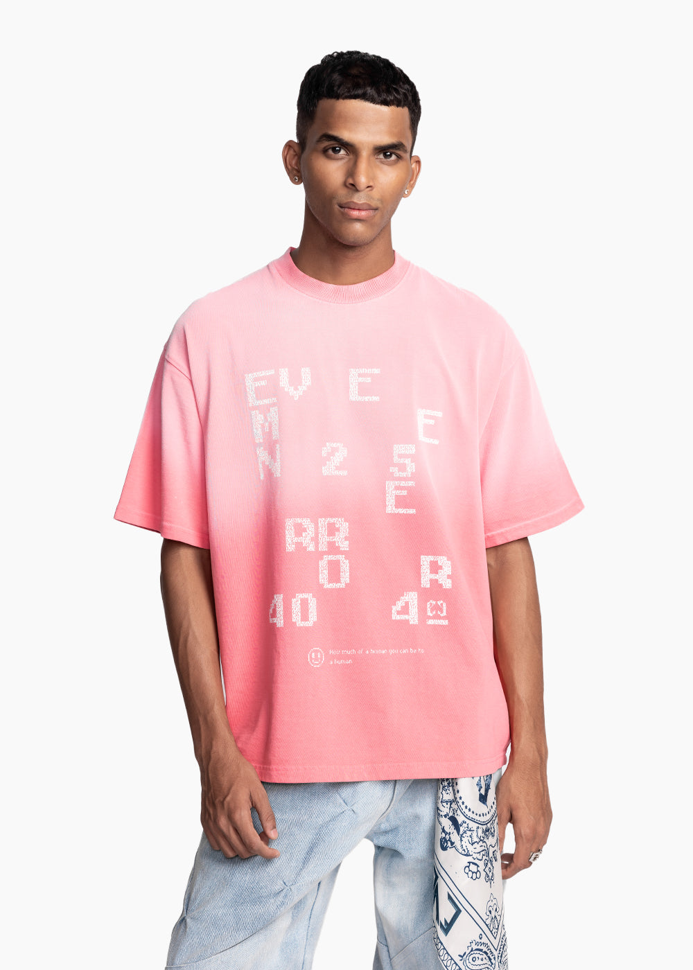 ERROR T-SHIRT - PINK WASHED