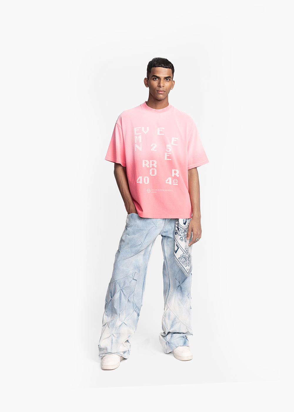 ERROR T-SHIRT - PINK WASHED