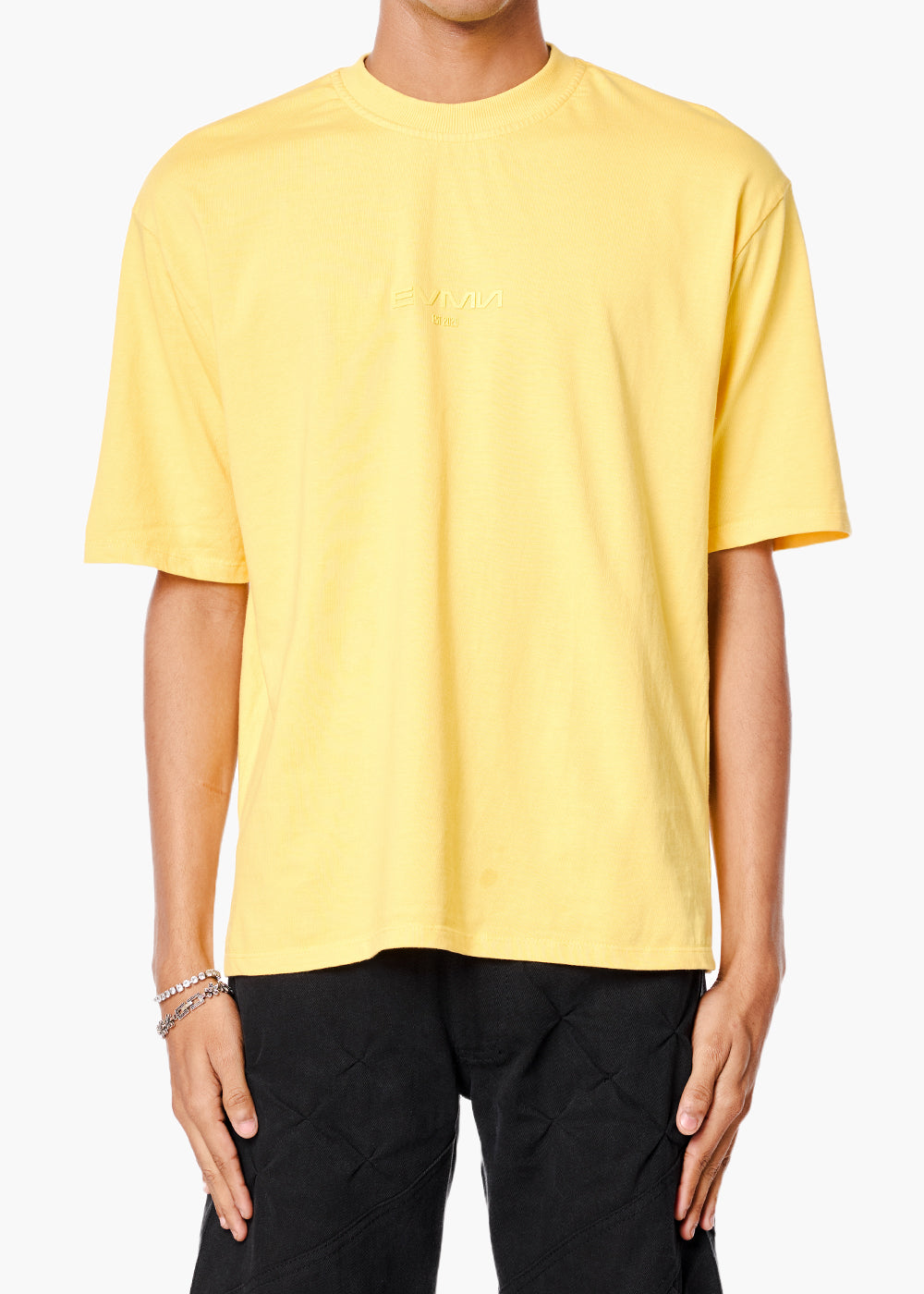 YELLOW BASIC T-SHIRT
