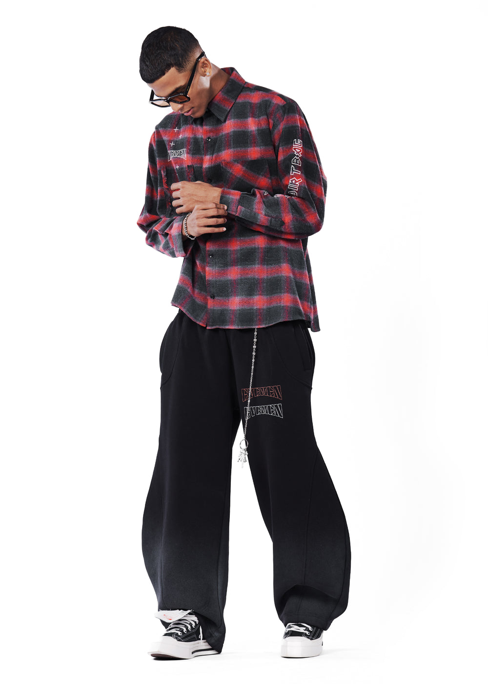 double badge sweatpant