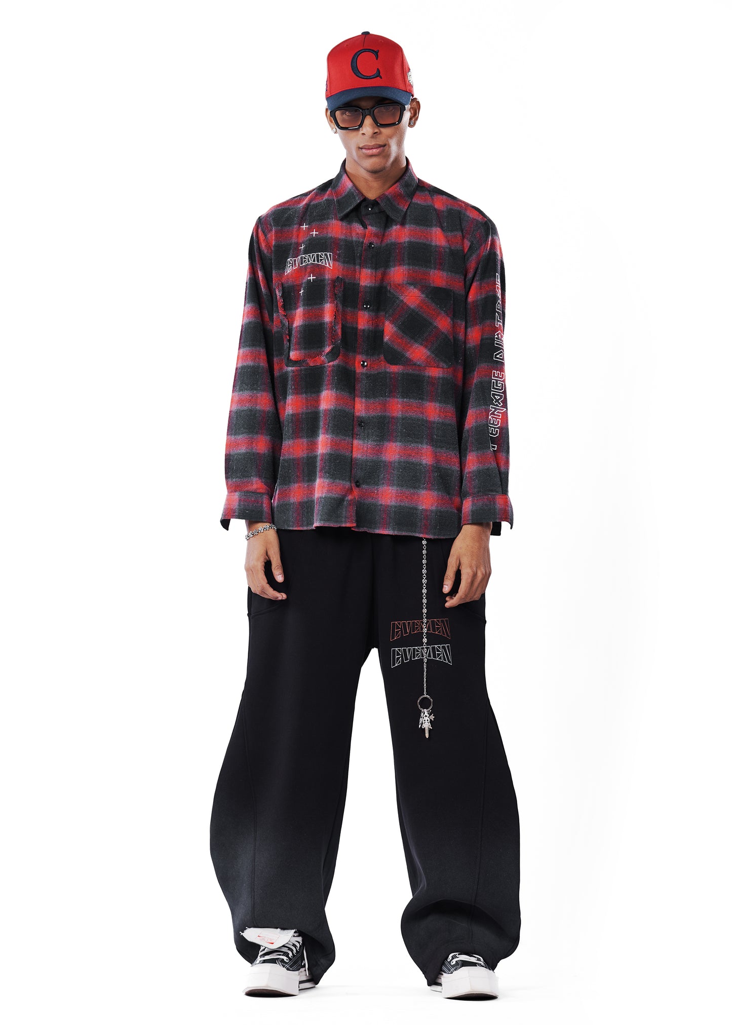 double badge sweatpant