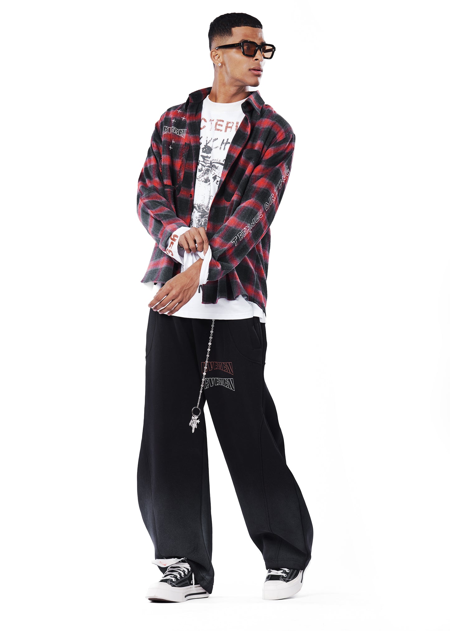 double badge sweatpant