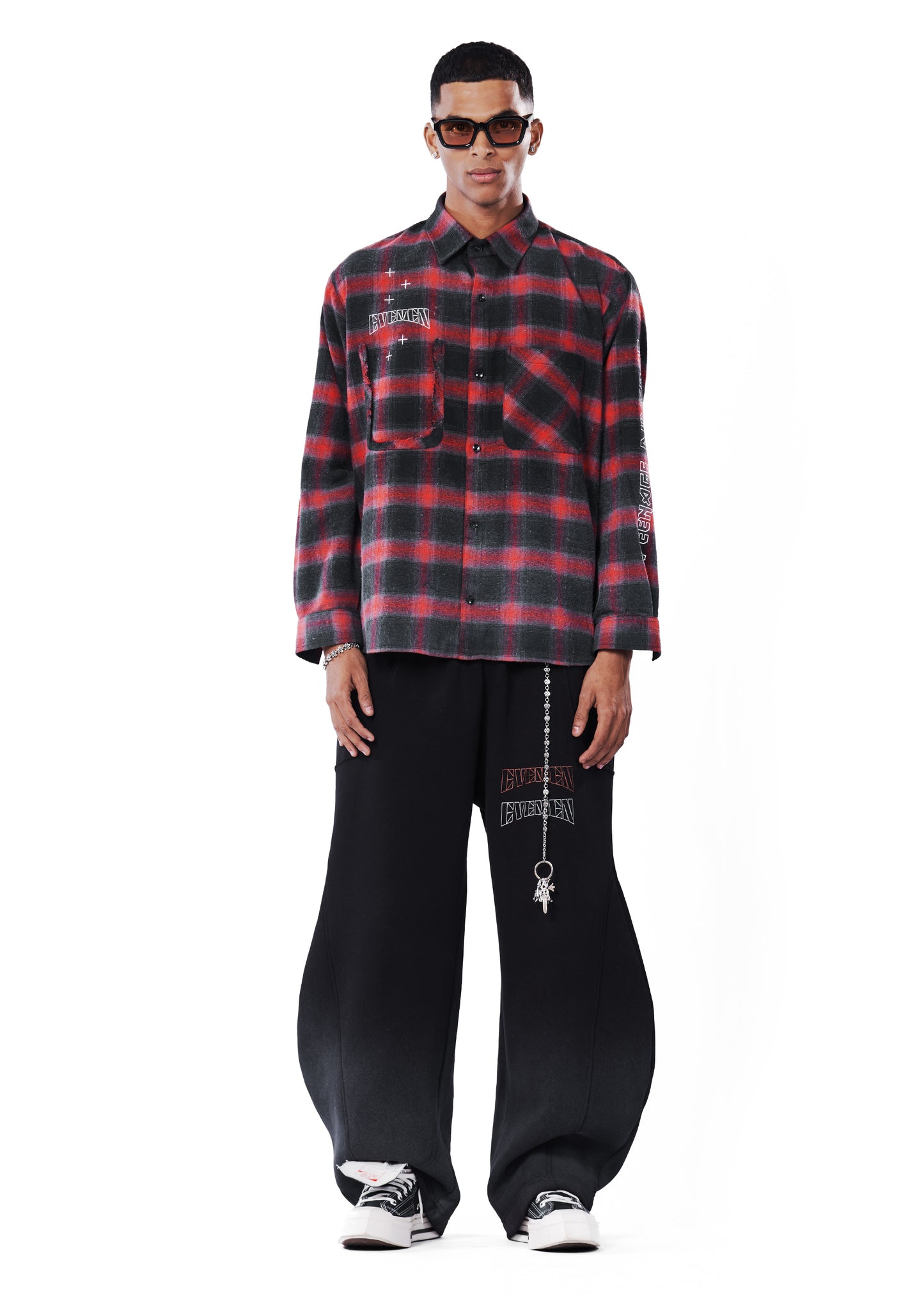 double badge sweatpant