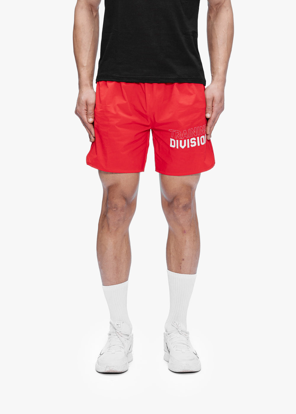 DIVISION LEG DAY SHORTS - RED