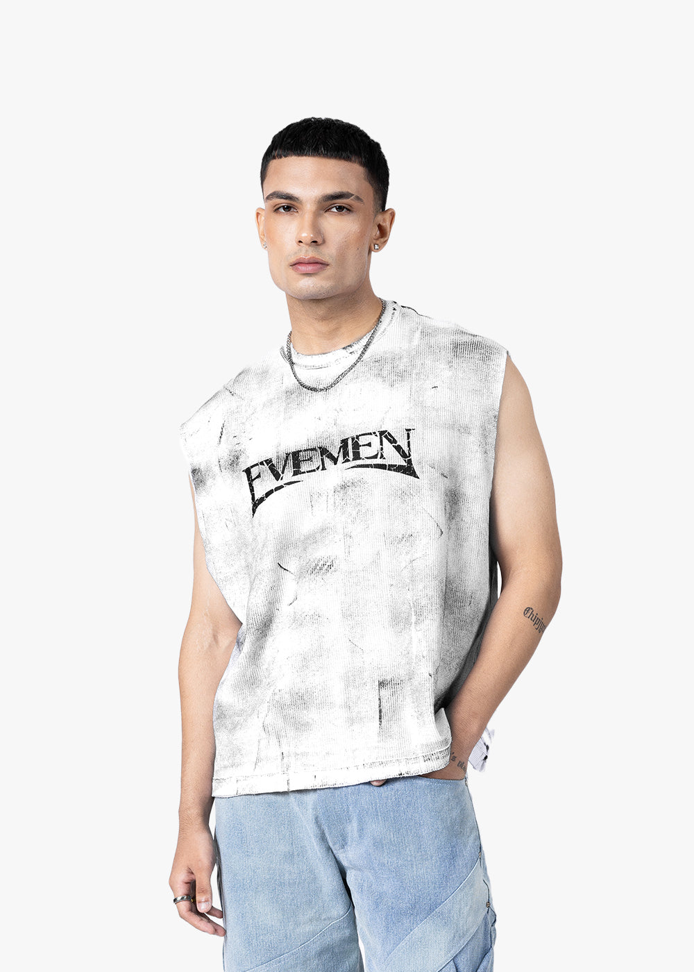 REVIVAL TANK - FADED WHITE