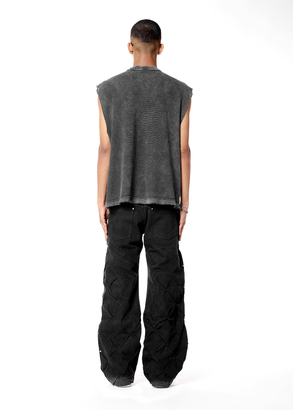 REVIVAL TANK BLACK- DARK WASH