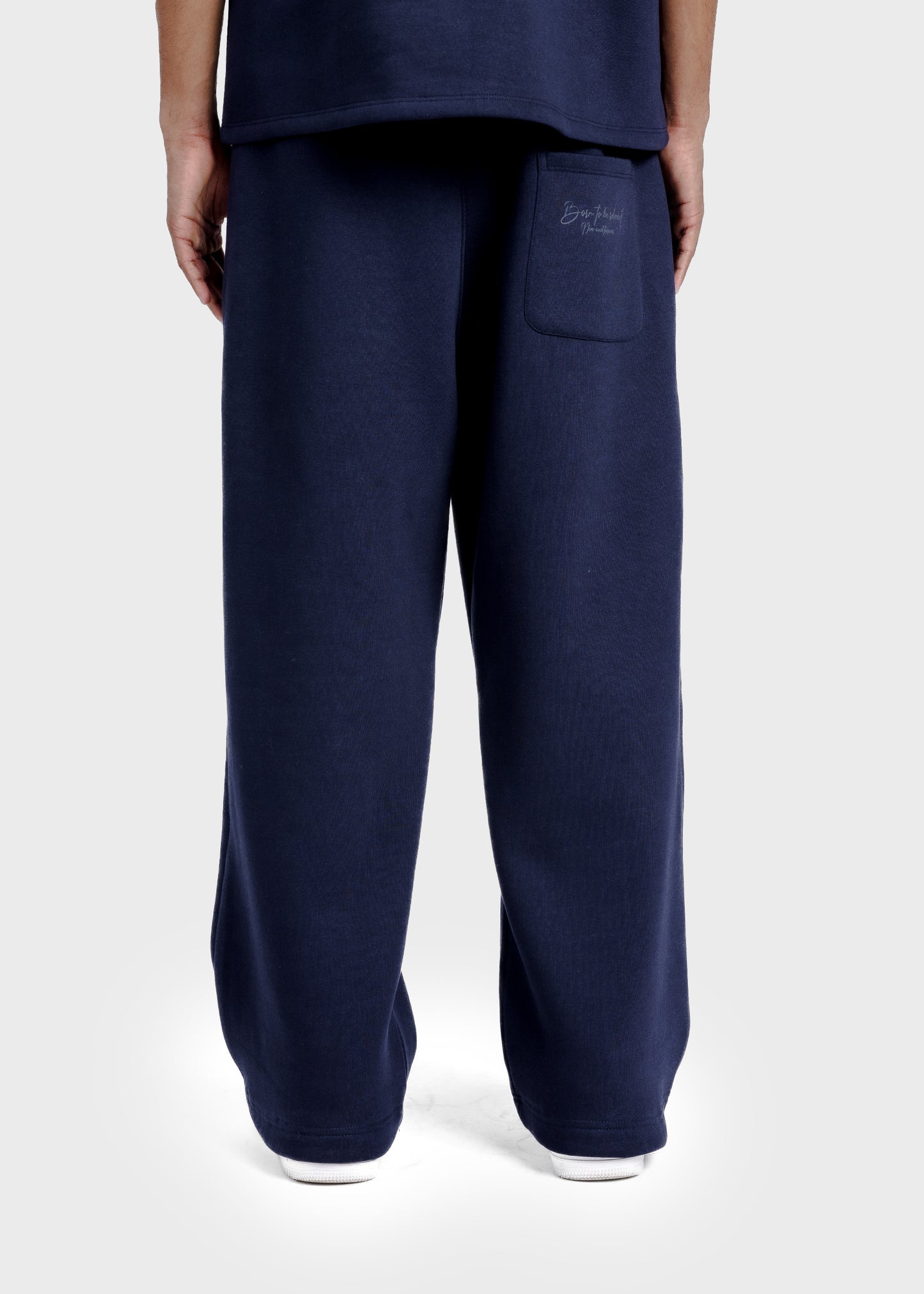 GENESIS WIDE SWEATPANT - NAVY