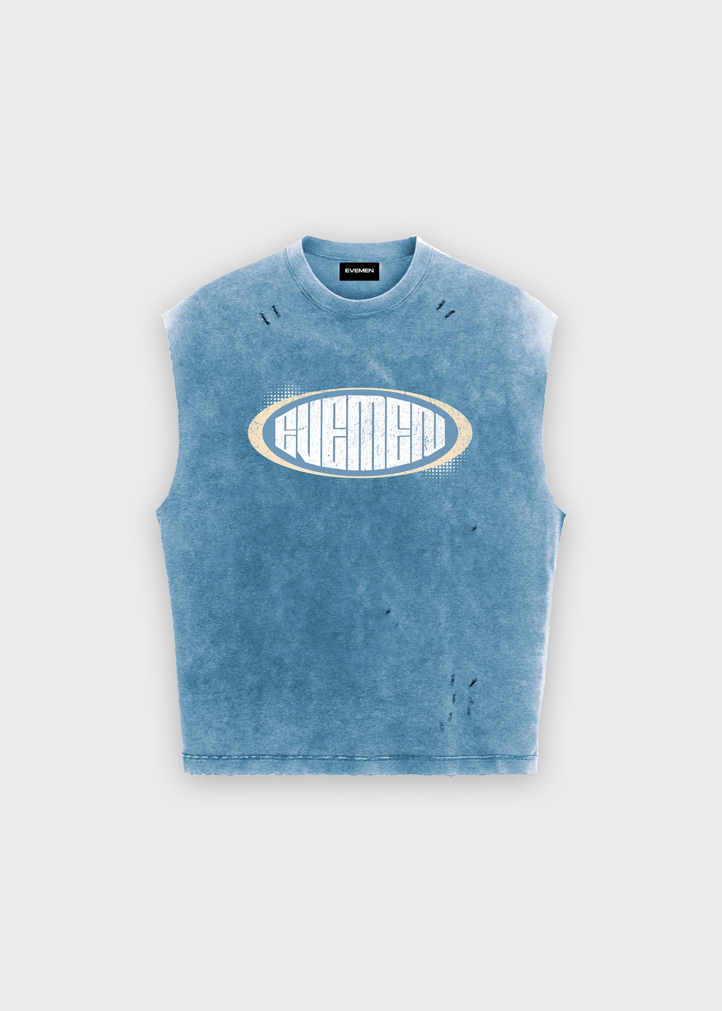 RETRO TANK - BLUE WASHED